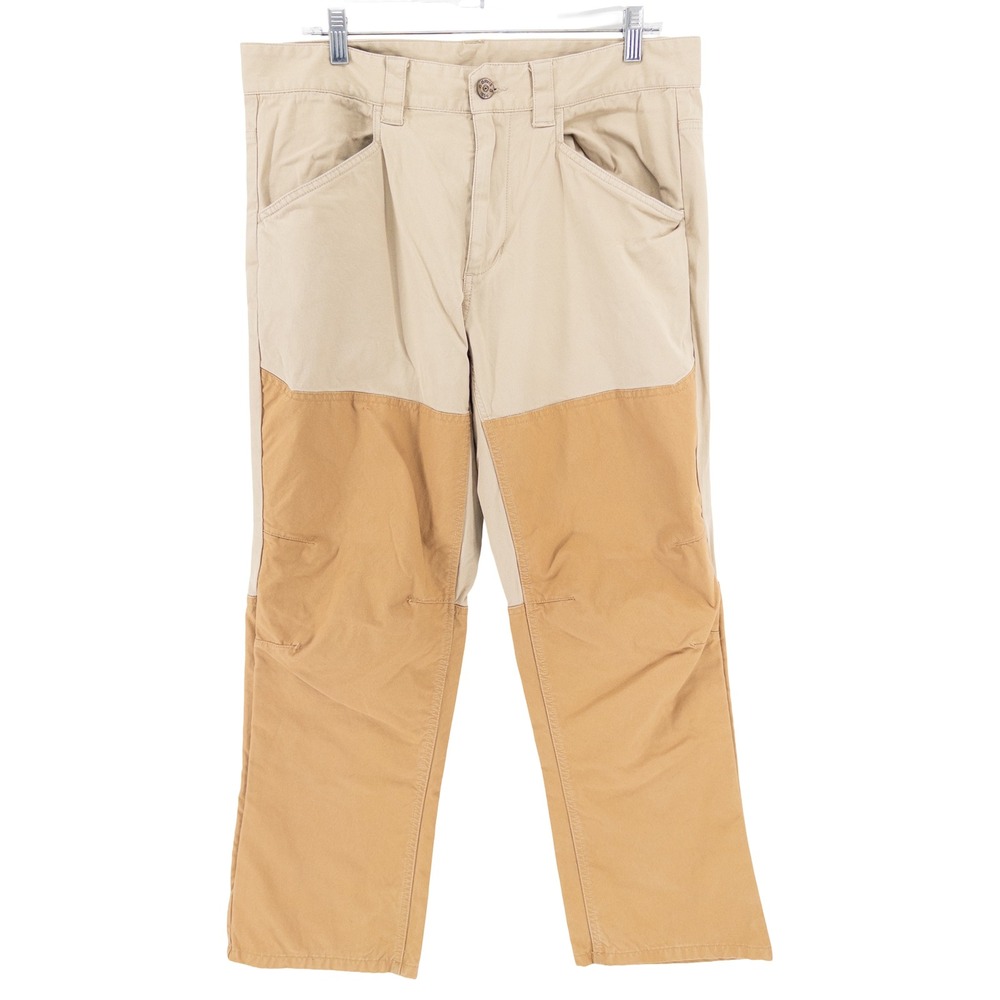 Orvis Mens 34x30 Missouri Breaks Field Pants Khaki Reinforced 25PB Hunting
